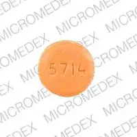 Amoxapine (Amoxapine [ a-mox-a-peen ])-5714 DAN 50-50 mg-Orange-Round