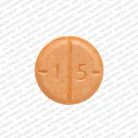 Amphetamine and dextroamphetamine (Amphetamine and dextroamphetamine [ am-fet-a-meen-and-dex-troe-am-fet-a-meen ])-b 777 1 5-15 mg-Orange-Round