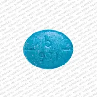 Amphetamine and dextroamphetamine (Amphetamine and dextroamphetamine [ am-fet-a-meen-and-dex-troe-am-fet-a-meen ])-b 971 5-5 mg-Blue-Oval