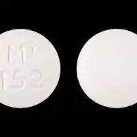 Atenolol and chlorthalidone (Atenolol and chlorthalidone [ a-ten-oh-lole-and-klor-thal-i-done ])-MP 152-100 mg / 25 mg-White-Round