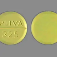 Bethanechol (Bethanechol [ be-than-e-chol ])-PLIVA 325-25 MG-Yellow-Round