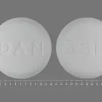 Carisoprodol (Carisoprodol [ kar-eye-soe-proe-dole ])-5513 DAN-350 mg-White-Round