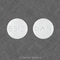 Carisoprodol (Carisoprodol [ kar-eye-soe-proe-dole ])-5513 DAN-350 mg-White-Round