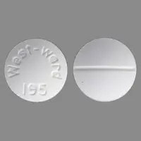 Chloroquine (Chloroquine [ klor-oh-kwin ])-West-ward 195-250 mg-White-Round