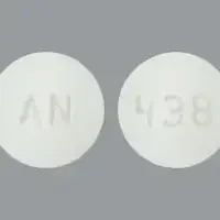 Diclofenac and misoprostol (Diclofenac and misoprostol [ dye-kloe-fen-ak-and-mye-so-prost-ole ])-AN 438-75 mg / 200 mcg-White-Round