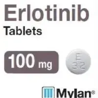 Erlotinib (Erlotinib)-M E 32-100 mg-White-Round