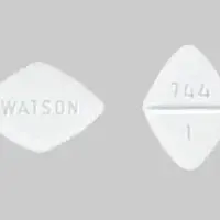 Estazolam (Estazolam [ es-ta-zoe-lam ])-WATSON 744 1-1 mg-White-Four-sided