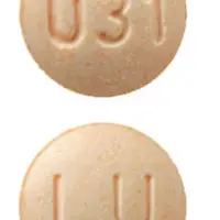 Ethinyl estradiol and levonorgestrel (Ethinyl estradiol and levonorgestrel [ eth-in-ill-ess-tra-dye-ol-and-lee-vo-nor-jess-trel ])-LU U31-ethinyl estradiol 0.03 mg / levonorgestrel 0.15 mg-Peach-Round