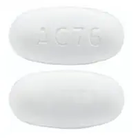 Etravirine (Etravirine [ e-tra-vir-een ])-AC76-200 mg-White-Oval