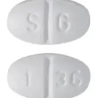 Levocetirizine (Levocetirizine [ lee-voe-se-tir-a-zeen ])-S G 1 36-5 mg-White-Oval