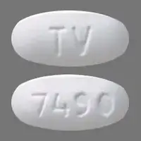 Linezolid (oral/injection) (Linezolid (oral/injection) [ lin-ez-oh-lid ])-TV 7490-600 mg-White-Oval