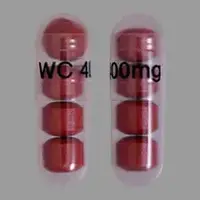 Mesalamine (Mesalamine (oral) [ me-sal-a-meen ])-WC 400mg-400 mg-Clear / Red-Capsule-shape