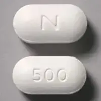 Naprelan (Naproxen [ na-prox-en ])-N 500-naproxen sodium 550 mg (equiv. naproxen 500 mg)-White-Oval