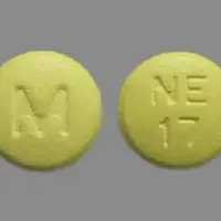 Nisoldipine (Nisoldipine [ nye-zol-di-peen ])-M NE 17-17 mg-Yellow-Round