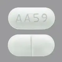 Oxaprozin (Oxaprozin [ ox-a-proe-zin ])-AA59-600 mg-White-Capsule-shape