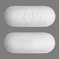 Pseudoephedrine (Pseudoephedrine [ soo-doe-ee-fed-rin ])-204-120 mg-White-Capsule-shape