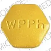 Sulindac (Sulindac [ sul-in-dak ])-154 WPPh-200 mg-Yellow-Six-sided