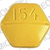 Sulindac (Sulindac [ sul-in-dak ])-154 WPPh-200 mg-Yellow-Six-sided