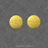 Sulindac (Sulindac [ sul-in-dak ])-427 MYLAN-150 mg-Yellow-Round