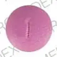 Trifluoperazine (Trifluoperazine [ trye-floo-oh-per-a-zeen ])-GG 51 1-1 mg-Purple-Round