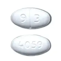 Cefadroxil (Cefadroxil [ sef-a-drox-il ])-9 3 4059-1 g (1000mg)-White-Oval