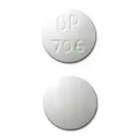 Disulfiram (Disulfiram [ dye-sul-fi-ram ])-OP 706-250 mg-White-Round