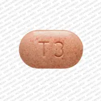 Hydrochlorothiazide and enalapril (Hydrochlorothiazide and enalapril [ hye-droe-klor-oh-thye-a-zide-and-en-al-e-pril ])-T3-10 mg / 25 mg-Peach-Oval