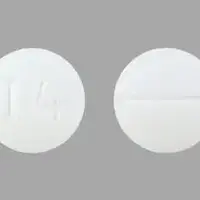 Meprobamate (Meprobamate [ me-proe-bam-ate ])-I4-400 mg-White-Round