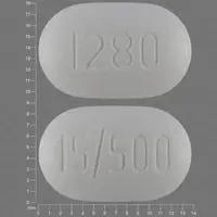 Metformin and pioglitazone (Metformin and pioglitazone [ met-for-min-and-pye-o-gli-ta-zone ])-15/500 1280-500 mg / 15 mg (base)-White-Capsule-shape
