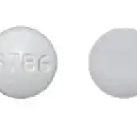 Methylergonovine (oral and injection) (Methylergonovine (oral and injection) [ meth-il-er-gon-o-veen ])-G 786-0.2 mg-White-Round