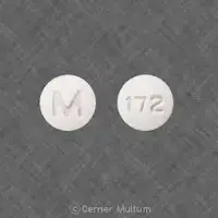 Metolazone (Metolazone [ me-tol-a-zone ])-M 172-2.5 mg-Peach-Round