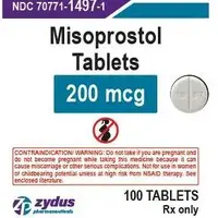 Misoprostol (Misoprostol [ mye-so-prah-stole ])-10 07-200 mcg-White-Round