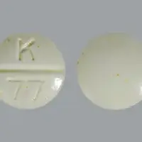 Phendimetrazine (Phendimetrazine [ fen-di-meh-tra-zeen ])-K 77-35 mg-Yellow-Round