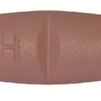 Rufinamide (Rufinamide)-H R 8-400 mg-Pink-Oval