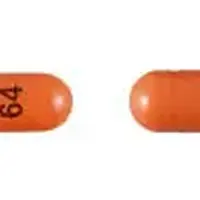 Stavudine (Stavudine [ sta-vue-deen ])-H 64-20 mg-Orange-Capsule-shape