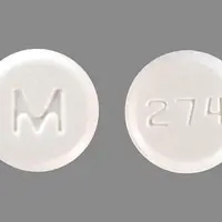 Tamoxifen (Tamoxifen [ ta-mox-i-fen ])-M 274-20 mg-White-Round