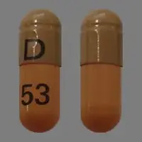 Tamsulosin (Tamsulosin [ tam-soo-loe-sin ])-D 53-0.4 mg-Green & Orange-Capsule-shape