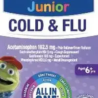 Mucinex children's cold, cough and sore throat (Acetaminophen, dextromethorphan, guaifenesin, and phenylephrine [ a-seet-oh-min-oh-fen, dex-troe-me-thor-fan, gwye-fen-e-sin, fen-il-eff-rin ])-Mx Jr-acetaminophen 162.5 mg / dextromethorphan hydrobromide 5 mg / guaifenesin 100 mg / phenylephrine hydrochloride 2.5 mg-Blue-Oval