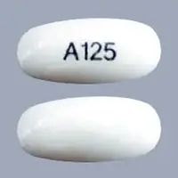 Bexarotene (systemic) (monograph) (Targretin)-A125-75 mg-White-Capsule-shape