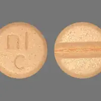 Carbidopa (Carbidopa [ kar-bi-doe-pa ])-nl c-25 mg-Orange-Round