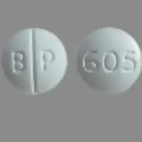 Carbinoxamine (Carbinoxamine [ car-bi-nox-a-meen ])-B P 605-4 mg-White-Round