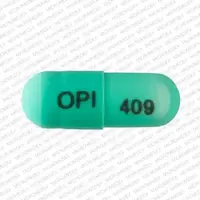 Chlordiazepoxide and clidinium (Chlordiazepoxide and clidinium [ klor-dye-az-e-pox-ide-and-kli-di-nee-um ])-OPI 409-5 mg / 2.5 mg-Green-Capsule-shape