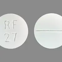 Chloroquine (Chloroquine [ klor-oh-kwin ])-RF 27-250 mg-White-Round