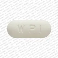 Chlorzoxazone (Chlorzoxazone [ klor-zox-a-zone ])-WPI 39 68-500 mg-White-Capsule-shape