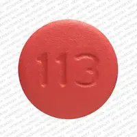 Demeclocycline (Demeclocycline [ dem-e-kloe-sye-kleen ])-C 113-300 mg-Pink-Round