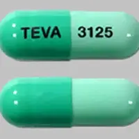 Dicloxacillin (Dicloxacillin [ dye-klox-a-sil-in ])-TEVA 3125-500 mg-Green-Capsule-shape