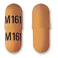 Didanosine (Didanosine [ dye-dan-oh-seen ])-M161 M161-250 mg-Yellow-Capsule-shape