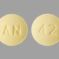 Eletriptan (Eletriptan [ el-e-trip-tan ])-AN 42-20 mg-Yellow-Round