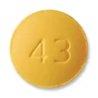 Eletriptan (Eletriptan [ el-e-trip-tan ])-AN 43-40 mg-Yellow-Round