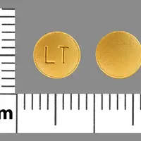 Letrozole (Letrozole [ let-roe-zol ])-LT-2.5 mg-Yellow-Round